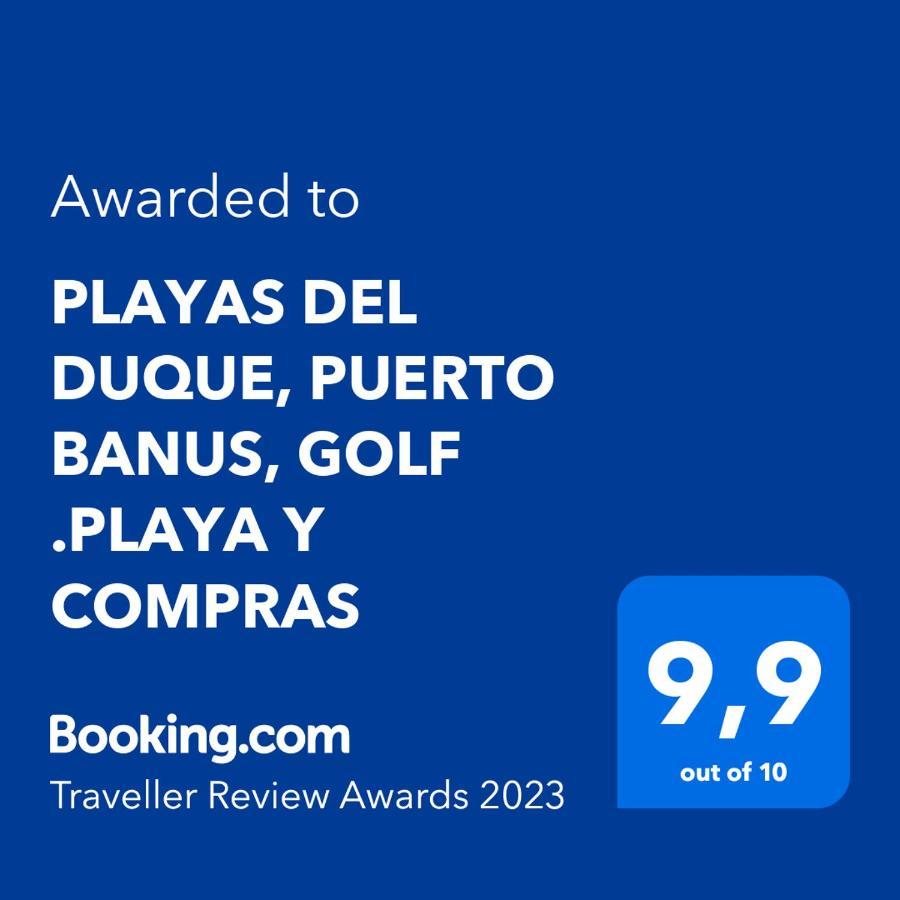 Playas Del Duque, Puerto Banus, Golf .Playa Y Compras Apartamento Marbella Exterior foto